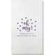 Confetti Dots Oh My Bamboo Luxe Guest Towels Image 2 of 3
